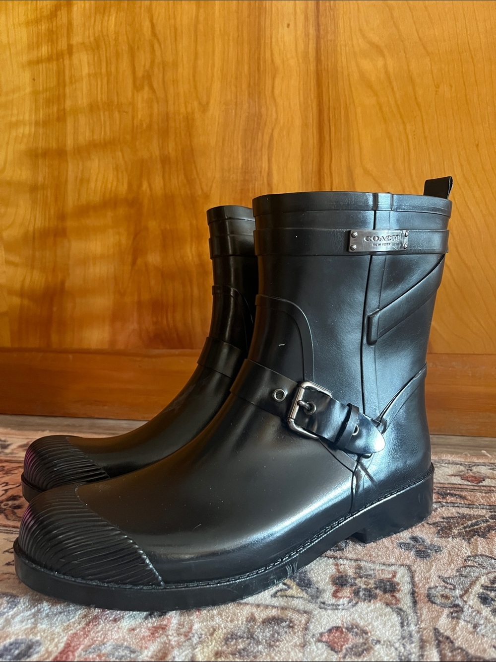 Coach Short Ankle Boots Sz 6.5